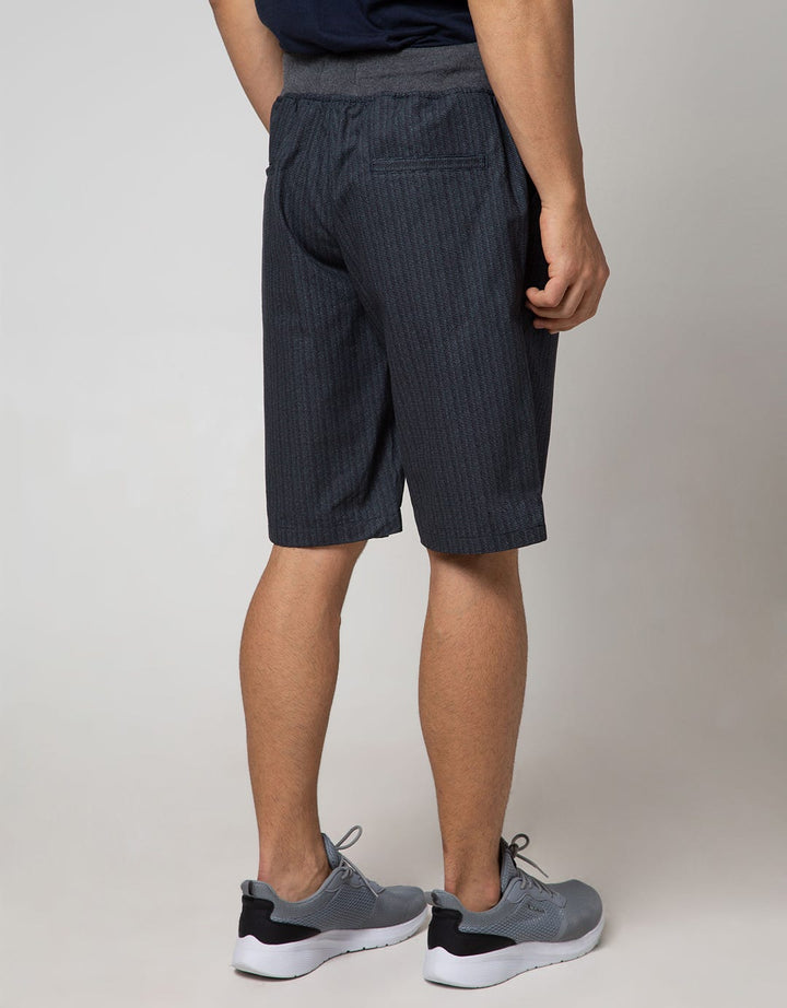 Nevada Short Pants Woven With Ribbon Manset Waist Print