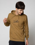 Details Sweatshirt Solid Hoodie With Aplique Bordir