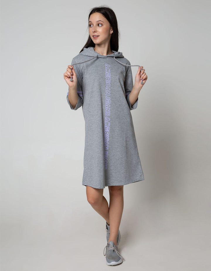 American Jeans Long Sleeve Midi Dress