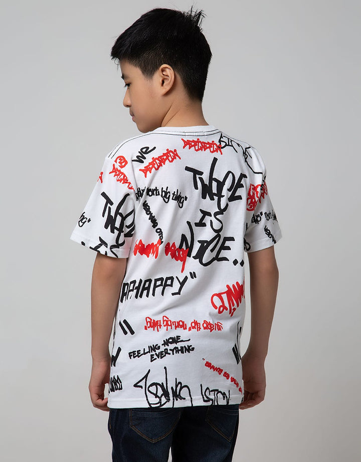 Nevada Kids Short Sleeve T-Shirt Grafitti