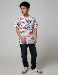 Nevada Kids Short Sleeve T-Shirt Grafitti