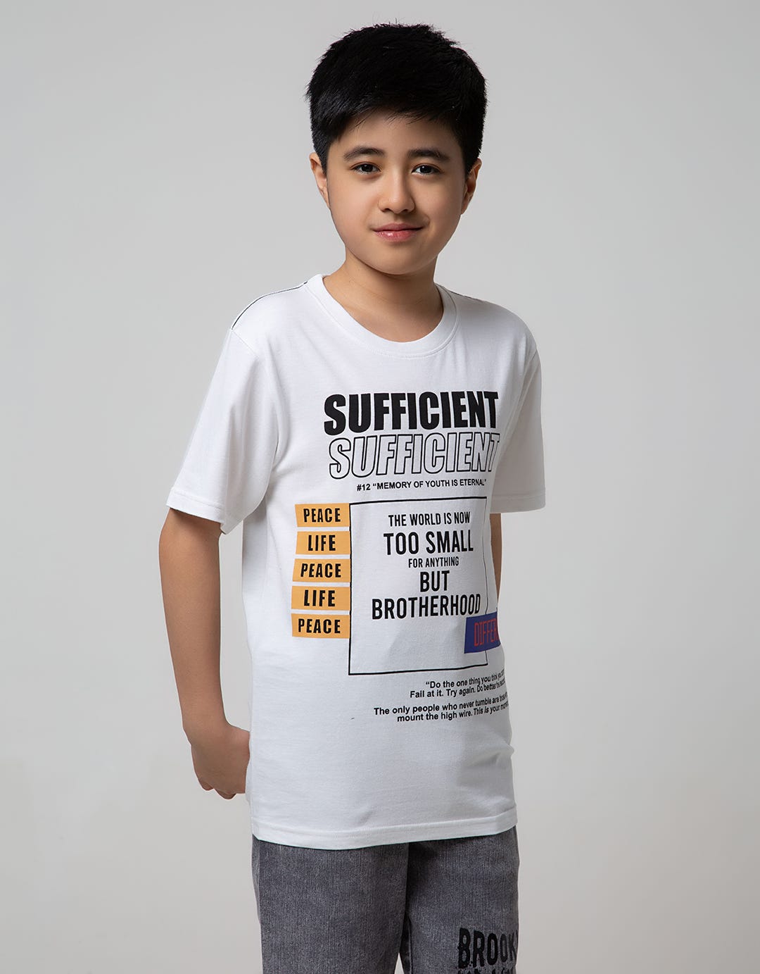 Nevada Kids Short Sleeve T-Shirt Sufficient