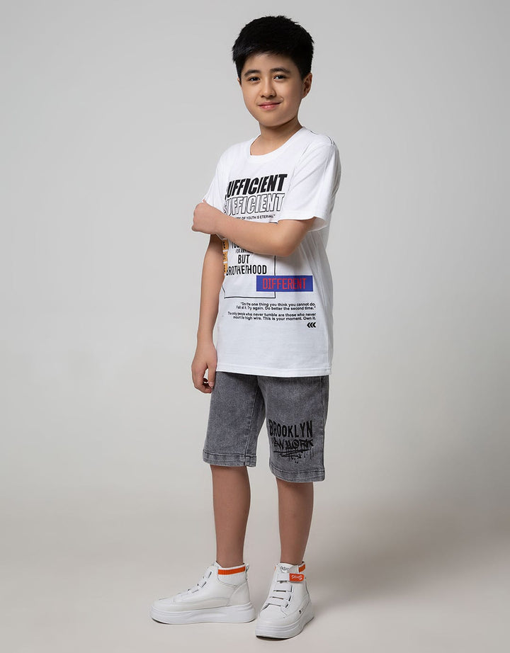 Nevada Kids Short Sleeve T-Shirt Sufficient