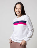American Jeans Sweatshirt Two Tone Stripe