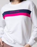American Jeans Sweatshirt Two Tone Stripe