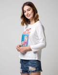 T Zone Long Sleeve T-Shirt Cartoon Regular Girly