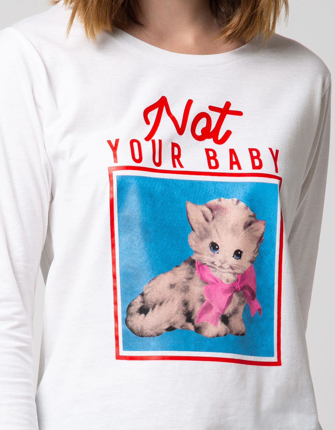 T Zone Long Sleeve T-Shirt Cartoon Regular Girly