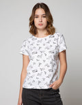 T Zone T-Shirt Cartoon Regular Girly