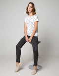 T Zone T-Shirt Cartoon Regular Girly