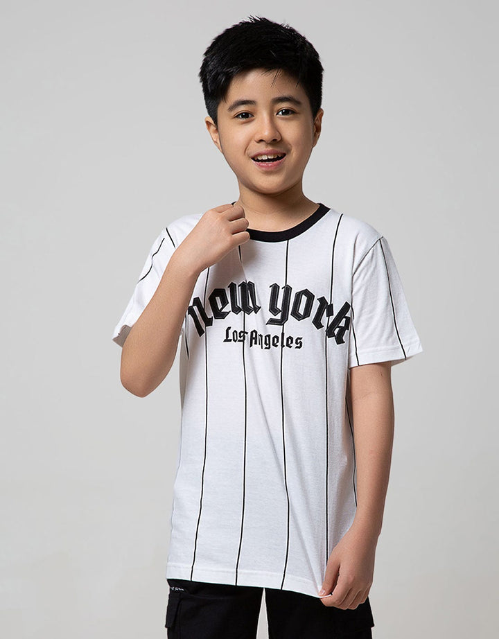 Nevada Kids Short Sleeve T-Shirt Vertical New York