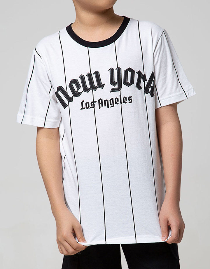 Nevada Kids Short Sleeve T-Shirt Vertical New York