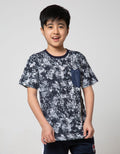 Nevada Kids Short Sleeve T-Shirt Splash W Pocket