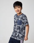 Nevada Kids Short Sleeve T-Shirt Splash W Pocket