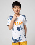 Nevada Kids Short Sleeve T-Shirt Tye Dye Cool Coast