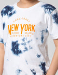 Nevada Kids Short Sleeve T-Shirt Tye Dye Cool Coast