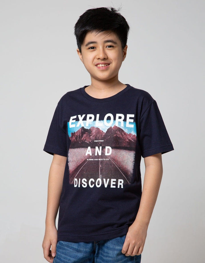Nevada Kids Short Sleeve T-Shirt Explore &amp; Discover