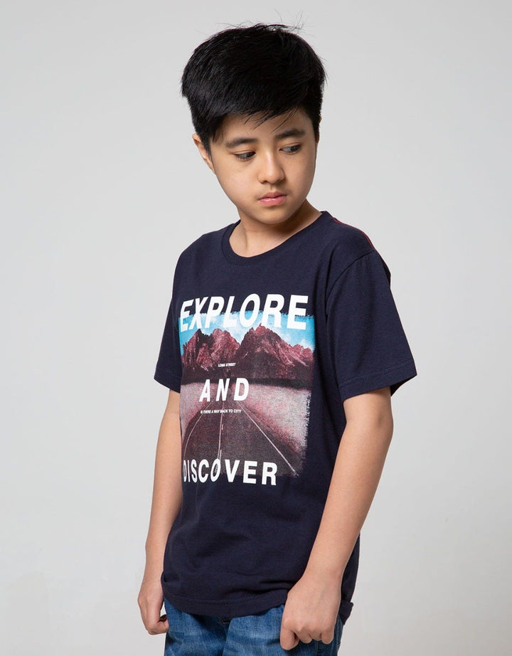 Nevada Kids Short Sleeve T-Shirt Explore &amp; Discover