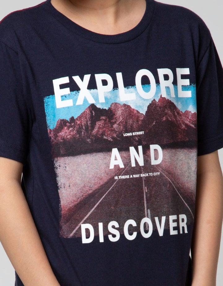 Nevada Kids Short Sleeve T-Shirt Explore &amp; Discover