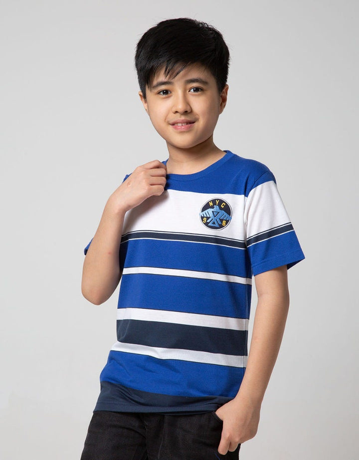 Nevada Kids Short Sleeve T-Shirt Yarn Dye