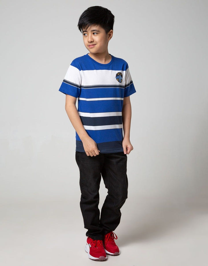 Nevada Kids Short Sleeve T-Shirt Yarn Dye