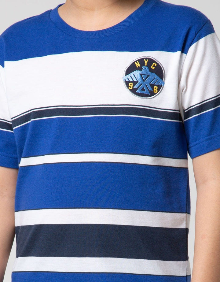 Nevada Kids Short Sleeve T-Shirt Yarn Dye