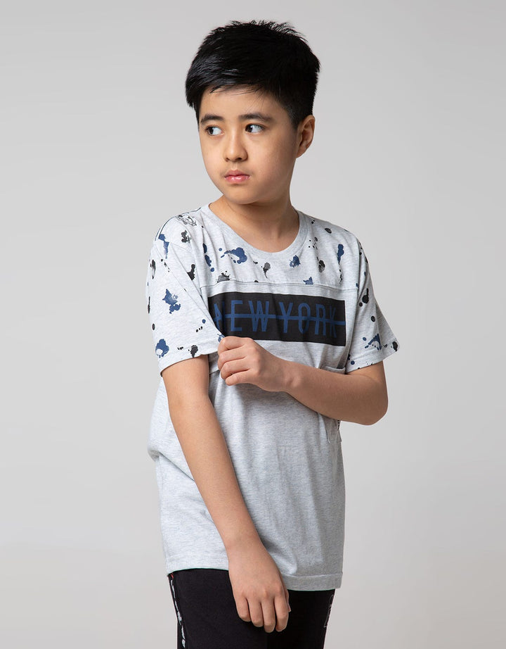 Nevada Short Sleeve T-Shirt Cut And Sewn Water