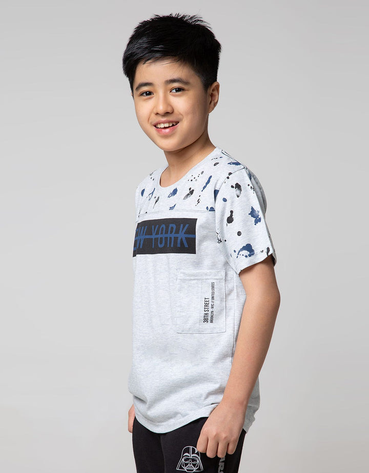 Nevada Short Sleeve T-Shirt Cut And Sewn Water