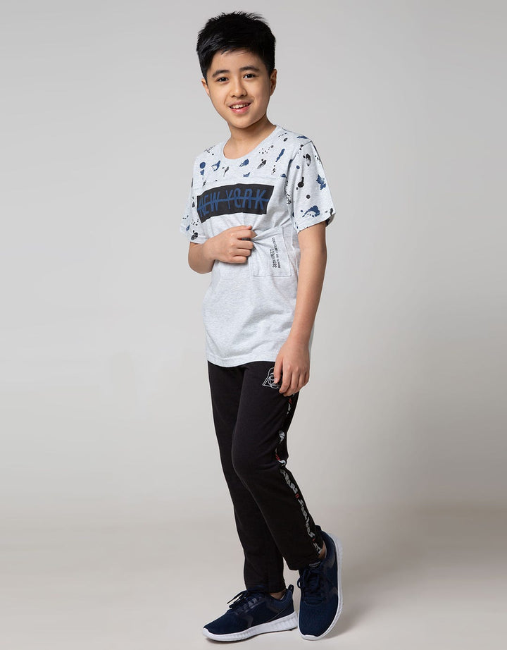 Nevada Short Sleeve T-Shirt Cut And Sewn Water