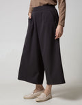 Connexion Long Pants Cullot Crop No Ploi Elastic Waist