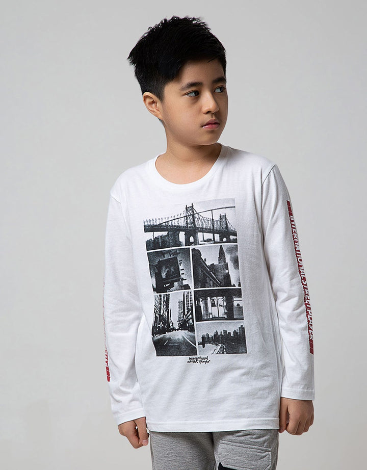 Nevada Kids Long Sleeve T-Shirt City