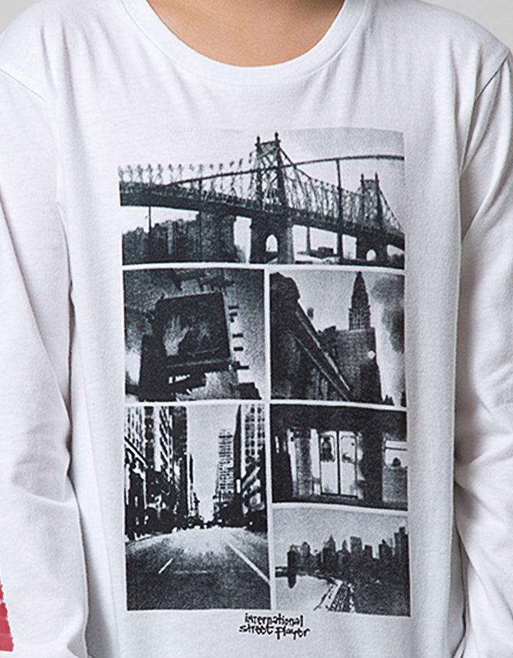 Nevada Kids Long Sleeve T-Shirt City