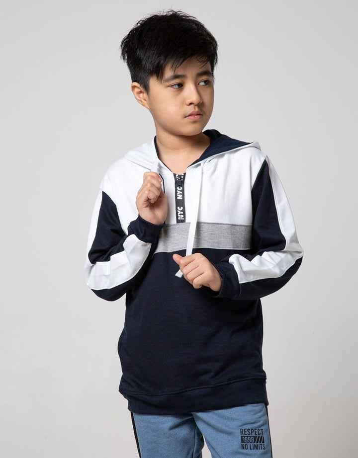 Nevada Kids Sweater Hoody With Zipper