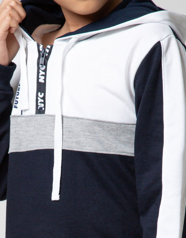 Nevada Kids Sweater Hoody With Zipper