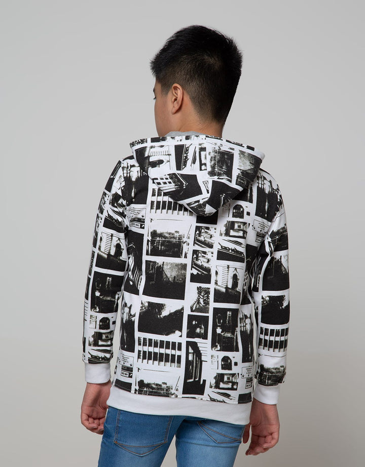 Nevada Sweater Hoody City Collage