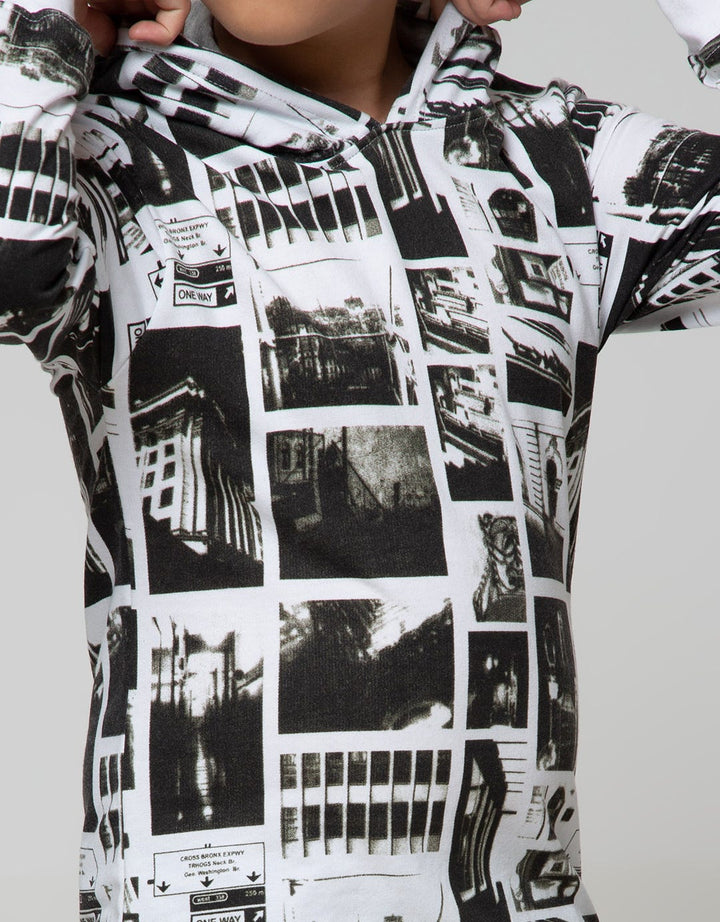 Nevada Sweater Hoody City Collage