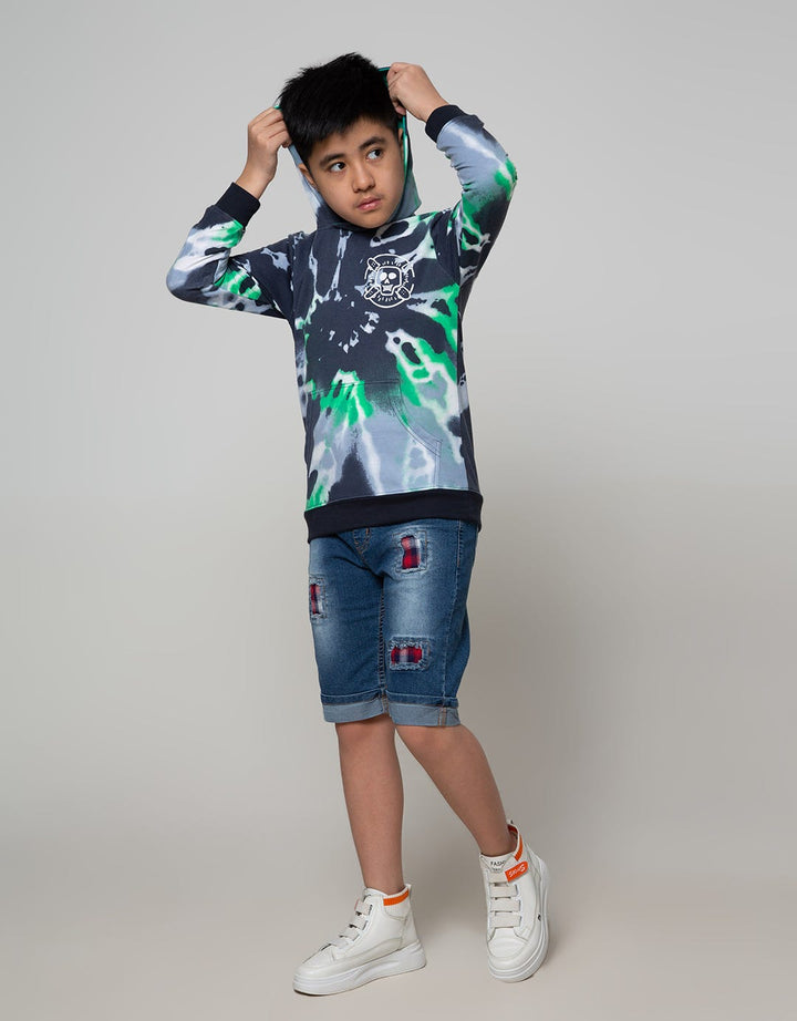 Nevada Sweater Hoody Tye Dye