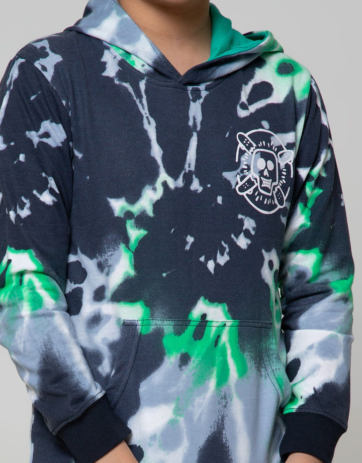 Nevada Sweater Hoody Tye Dye