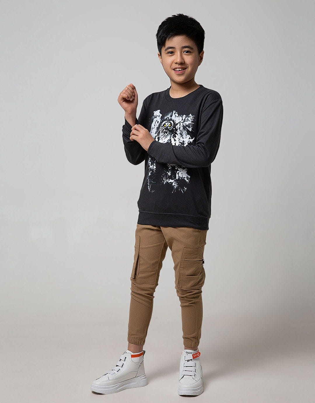 Nevada Kids Sweater Owl