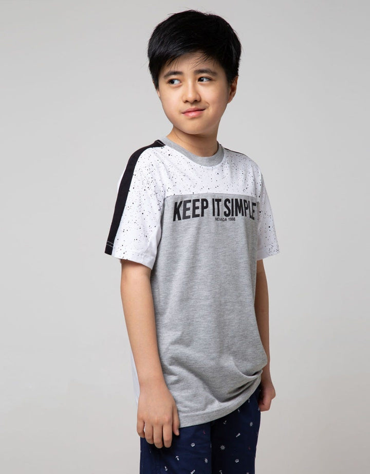 Nevada Kids Short Sleeve T-Shirt Cns Keep It Simple