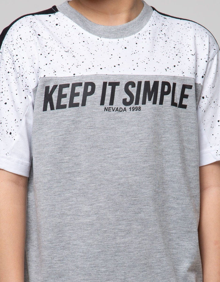 Nevada Kids Short Sleeve T-Shirt Cns Keep It Simple