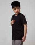 Nevada Kids Short Sleeve T-Shirt Bt Text Waffel with Pocket