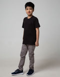 Nevada Kids Short Sleeve T-Shirt Bt Text Waffel with Pocket