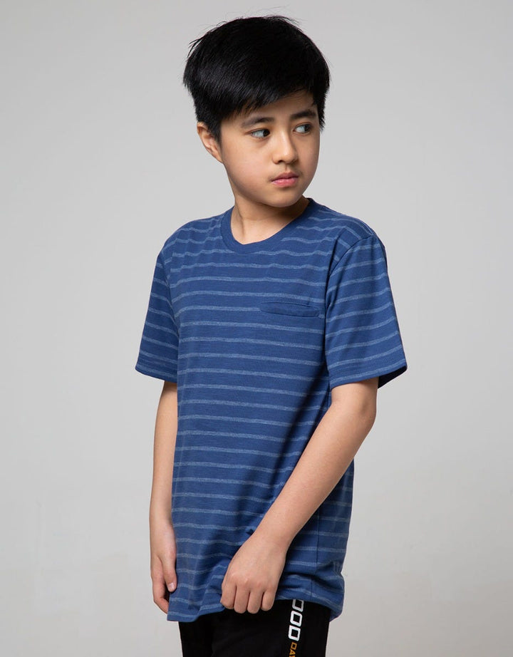 Nevada Kids Short Sleeve T-Shirt Str Slub with Pocket