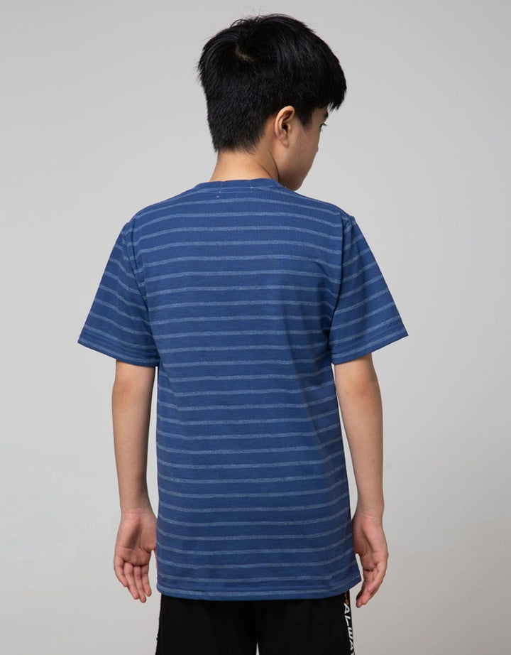 Nevada Kids Short Sleeve T-Shirt Str Slub with Pocket