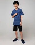 Nevada Kids Short Sleeve T-Shirt Str Slub with Pocket
