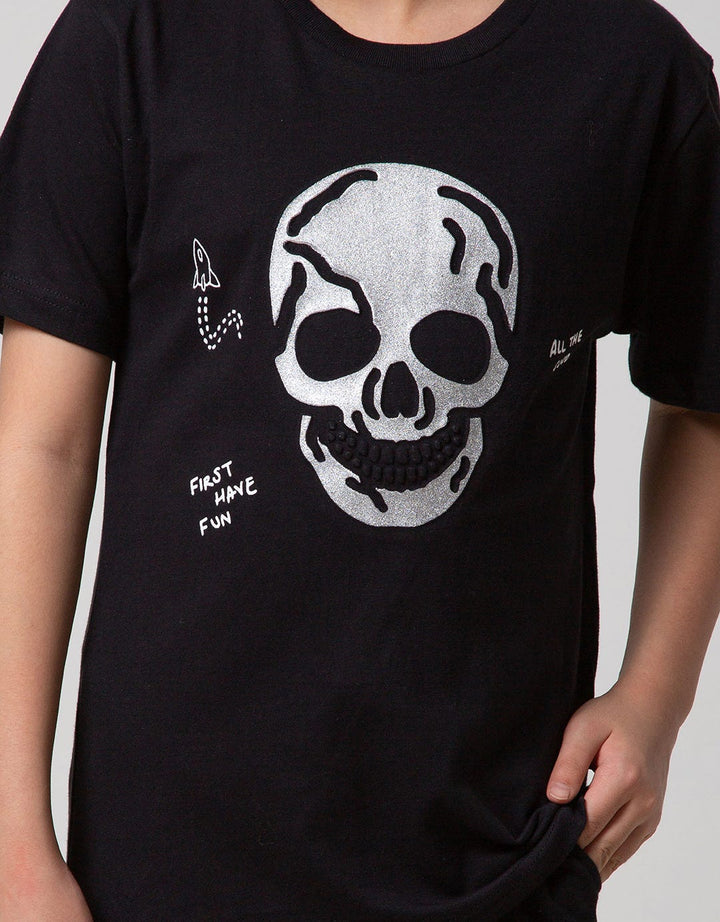 Nevada Short Sleeve T-Shirt Emboskull