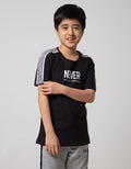Nevada Short Sleeve T-Shirt Cut Sewn Check On Shoulder