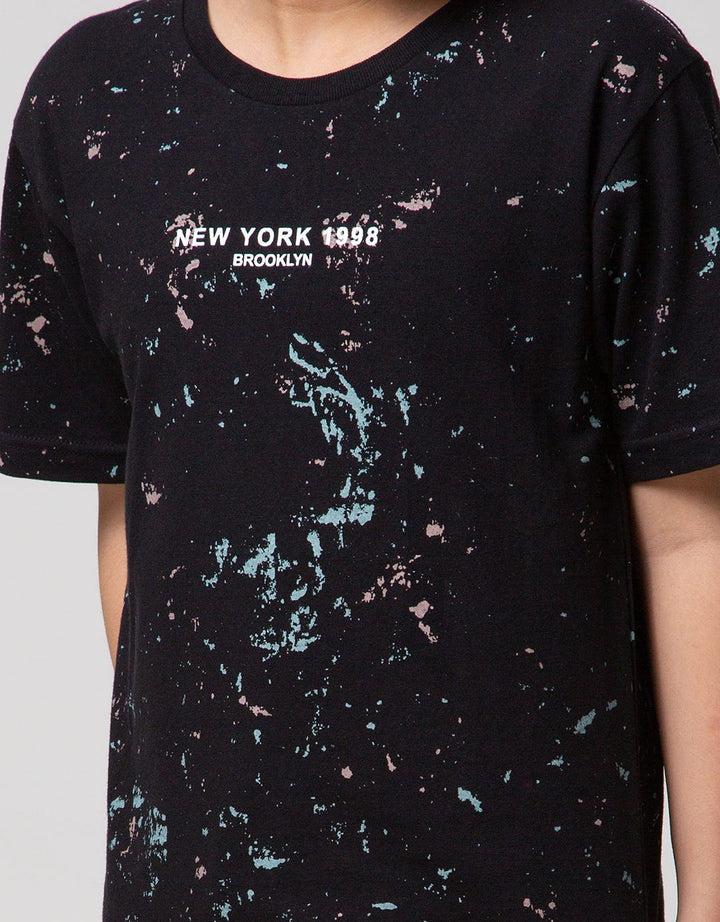 Nevada Short Sleeve T-Shirt Fullprint Splash New York