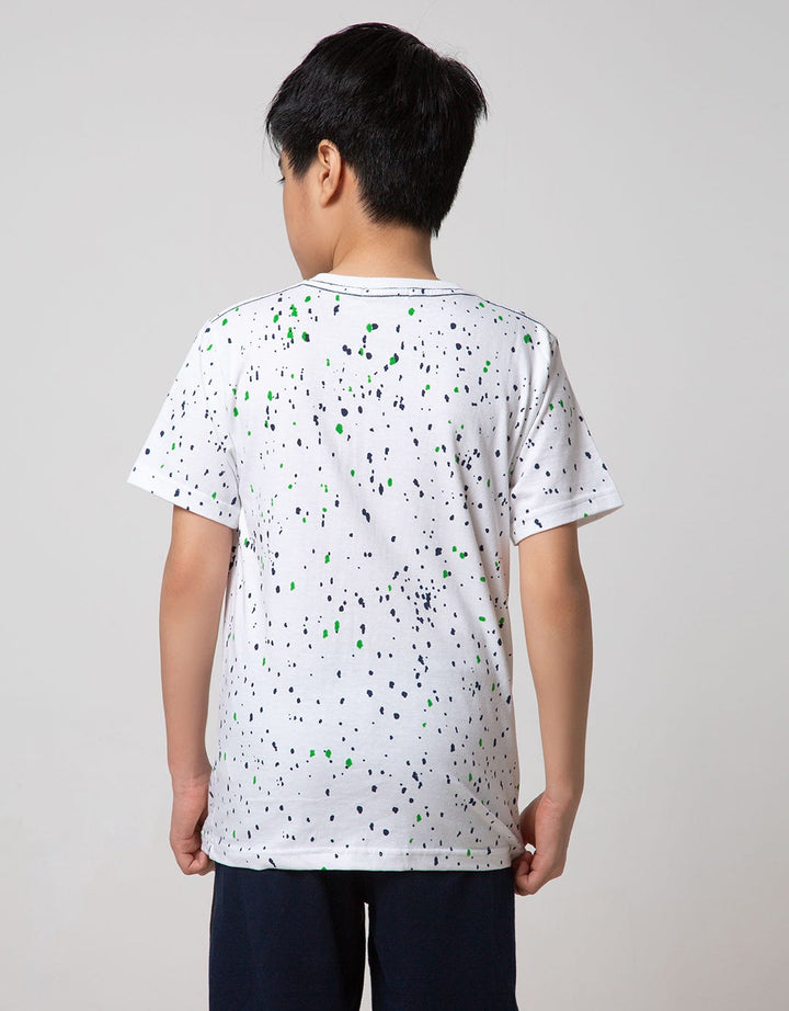 Nevada Kids Short Sleeve T-Shirt Fullprint Live The Moment