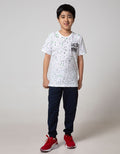 Nevada Kids Short Sleeve T-Shirt Fullprint Live The Moment